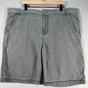 Carbon‎ 2 Cobalt Chino Shorts Mens 40 Gray Comfort Utility Preppy Lightweight 9"